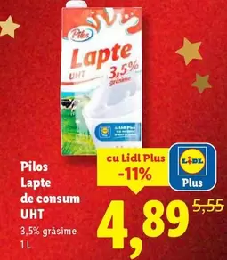 Lapte de consum UHT