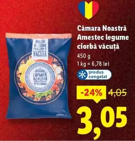 Amestec legume ciorbă văcuţă