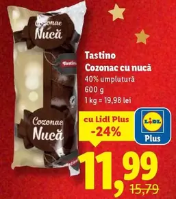 Cozonac cu nucă