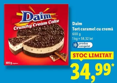 Tort caramel cu cremă