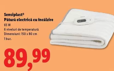 Pătură electrică cu încălzire