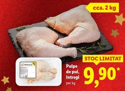 Pulpe de pui, intregi