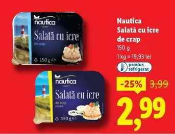 Salată cu icre de crap