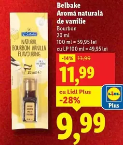 Aromă naturală de vanilie Bourbon