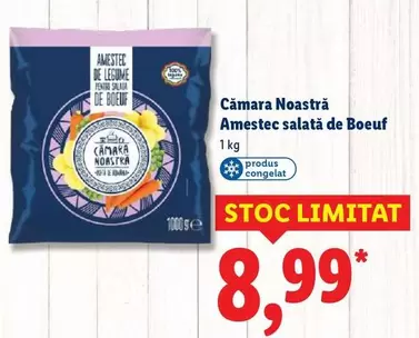 Amestec salată de Boeuf