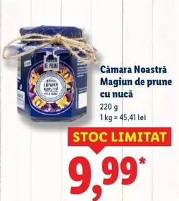 Magiun de prune cu nucă