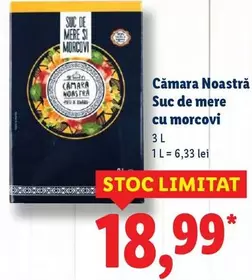 Suc de mere cu morcovi