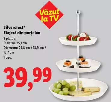 Etajeră din porţelan