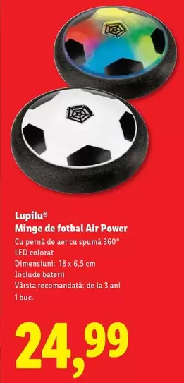 Minge de fotbal Air Power
