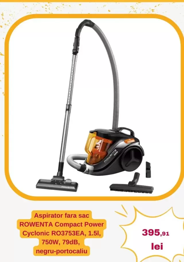 Compact Power Cyclonic RO3753EA