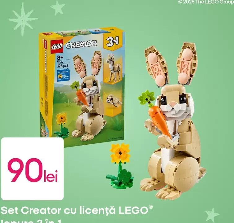 Lego - Set Creator cu licență