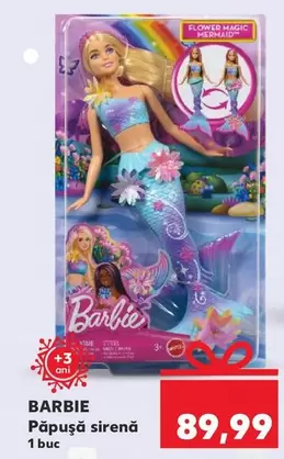 Barbie - Păpușă sirenă