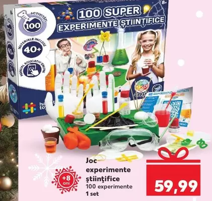 Joc experimente ştiinţifice 100 experimente