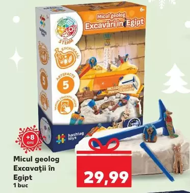 Micul geolog Excavaţii în Egipt