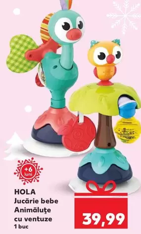 Jucărie bebe Animăluțe cu ventuze