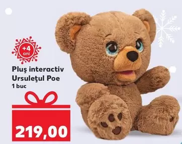 Plus interactiv Ursulețul Poe