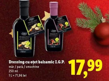 Dressing cu oțet balsamic I.G.P.
