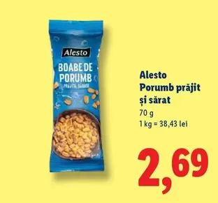 Porumb prăjit și sărat