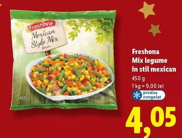 Mix legume în stil mexican