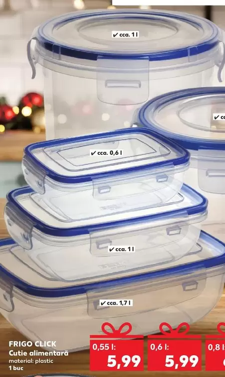 FRIGO CLICK Cutie alimentară