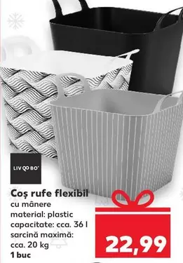 Coş rufe flexibil cu mânere