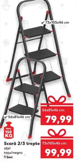 Scară 2/3 trepte