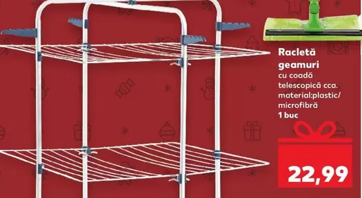 Racletă geamuri cu coadă telescopică cca