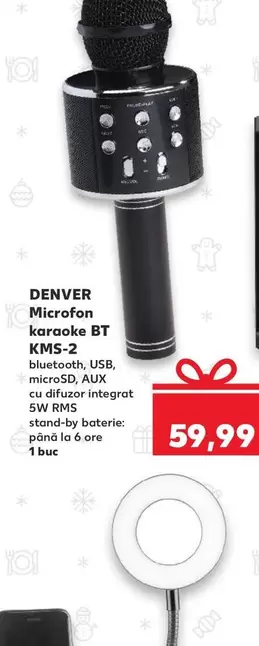 Denver - Microfon karaoke BT KMS-2