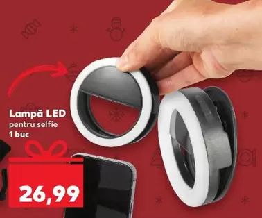 Lampă LED pentru selfie