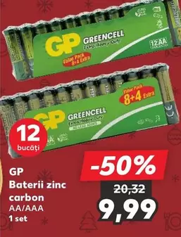 Baterii zinc carbon AA/AAA