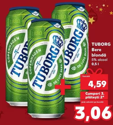 Tuborg - Bere blondă