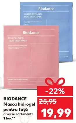 Mască hidrogel pentru faţă