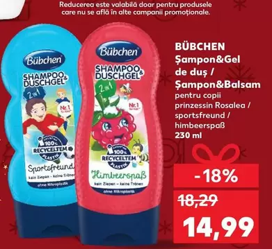 Şampon&Gel de duş / Şampon&Balsam pentru copii prinzessin Rosalea / sportsfreund / himbeerspaß