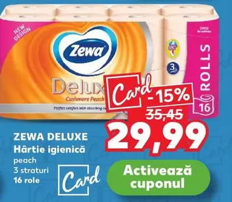 Zewa - DELUXE Hârtie igienică