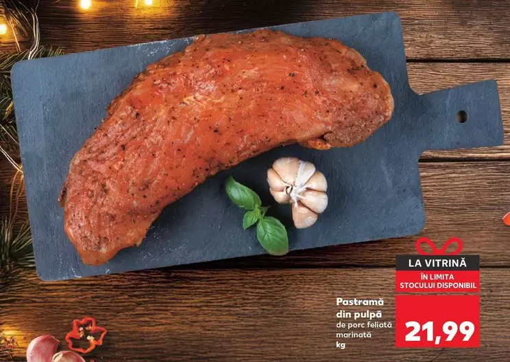 Pastramă din pulpă