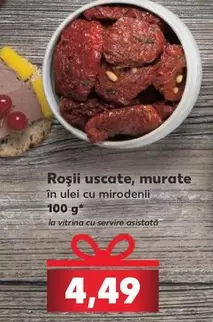 Roşii uscate, murate