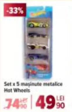 Set x 5 mașinuțe metalice