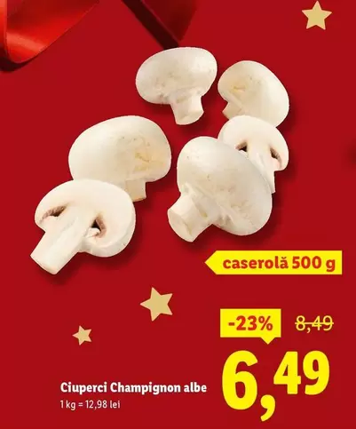 Ciuperci Champignon albe