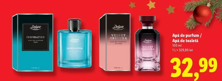 Apă de parfum / Apă de toaletă