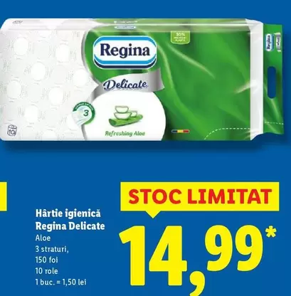 Hârtie igienică Delicate Aloe
