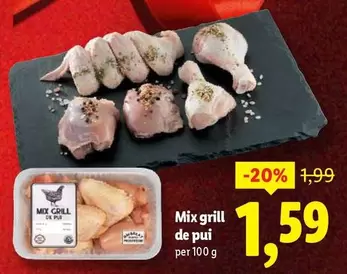 Mix grill de pui