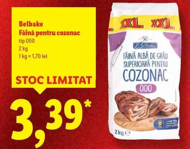Făină pentru cozonac
