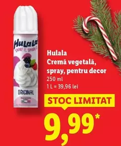It - Cremă vegetală, spray, pentru decor