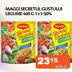 SECRETUL GUSTULUI LEGUME