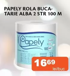 ROLA BUCATARIE ALBA 2 STR 100 M