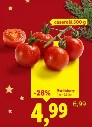 Roșii cherry