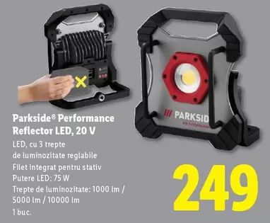 Performance Reflector LED, 20 V