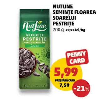 Nutline - SEMINTE FLOAREA SOARELUI PESTRITE