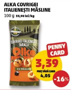 COVRIGEI ITALIENEȘTI MĂSLINE