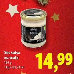 Sos salsa cu trufe